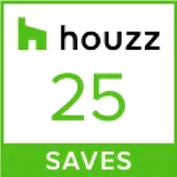 Houzz Badge - added photos to Ideabook on Houzz.